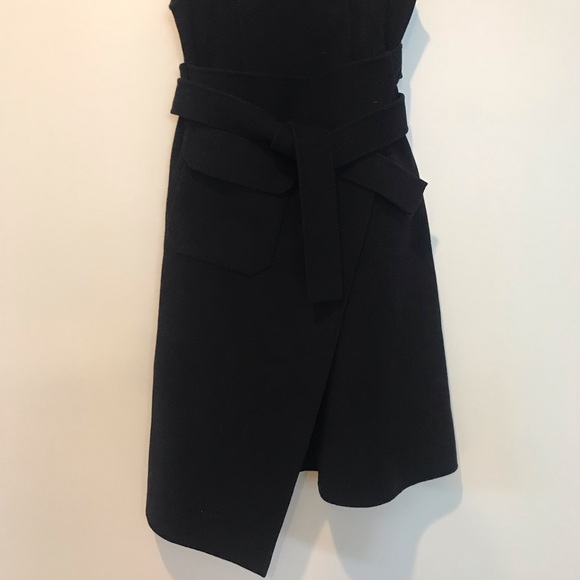 Goen.J Wool Pocket Wrap Dress - Picture 8 of 13